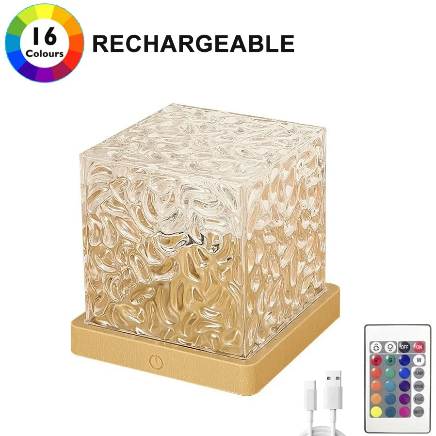 Rechargeable Ocean Wave Projection Lamp