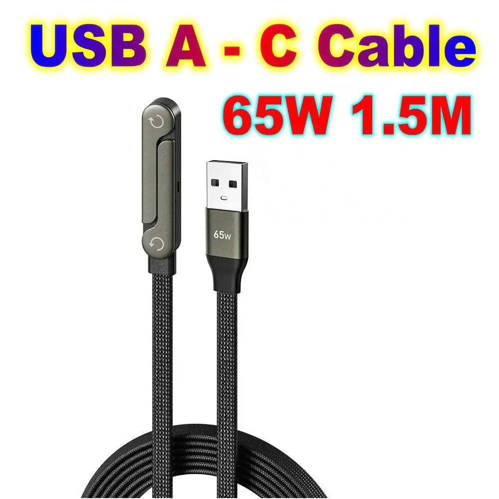 Foldable Stand Fast Charging Cable