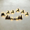 LED Glowing Reindeer Christmas Wall Decor