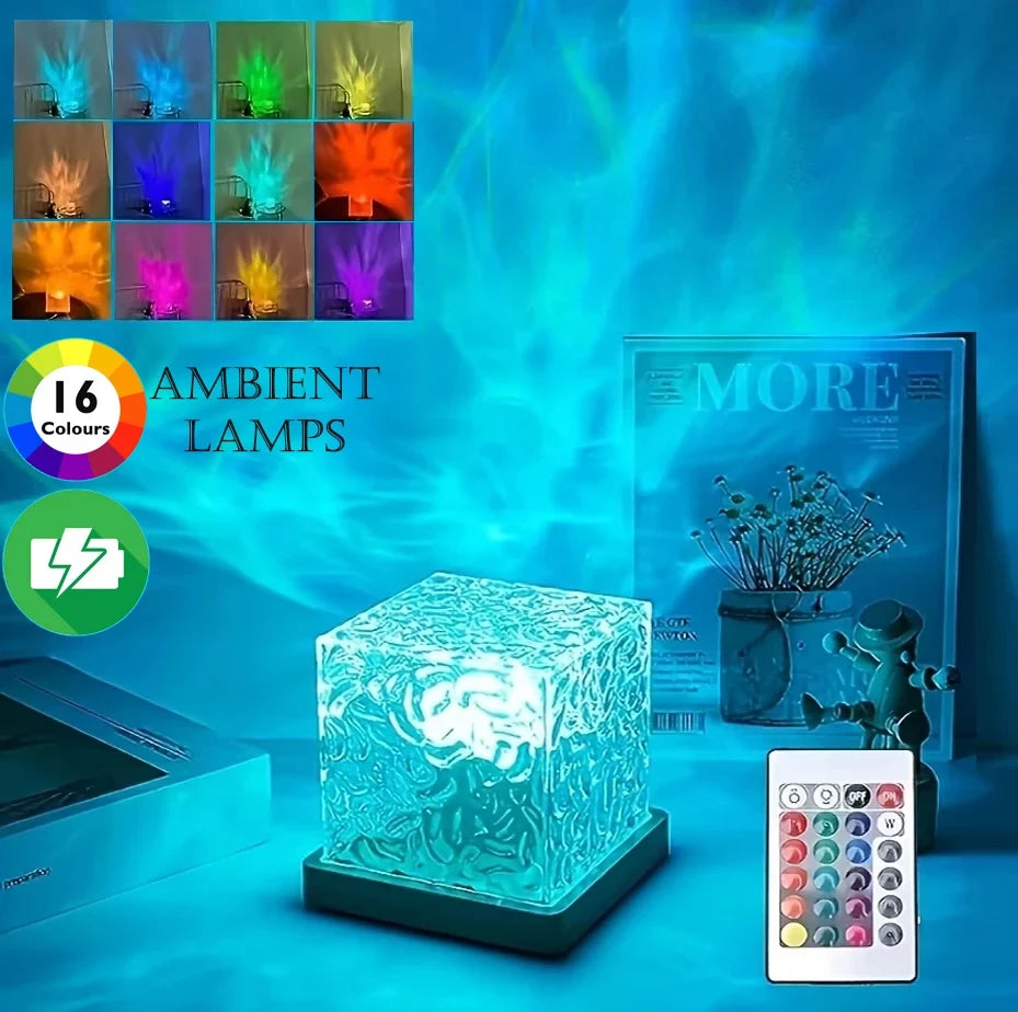 Rechargeable Ocean Wave Projection Lamp