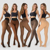 Fleece Lined High Waist Sheer Leggings
