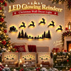 LED Glowing Reindeer Christmas Wall Decor