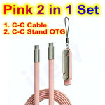 Foldable Stand Fast Charging Cable